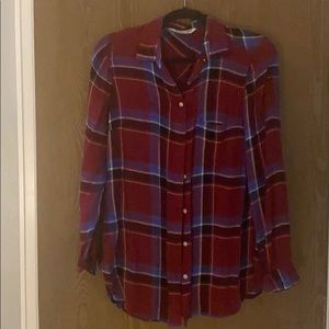 Plaid Button Up Shirt